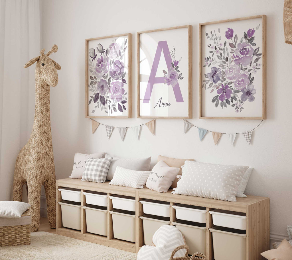 Purple and Lilac Nursery Ideas That Are Not Lavender Everything