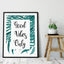 “Good Vibes Only” Motivational Poster, Positive Quote Wall Art