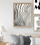 Minimalist Geometric Print, Abstract Black Line Art Print