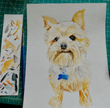 Custom Watercolor Pet / Human Portraits
