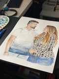 Custom Watercolor Pet / Human Portraits