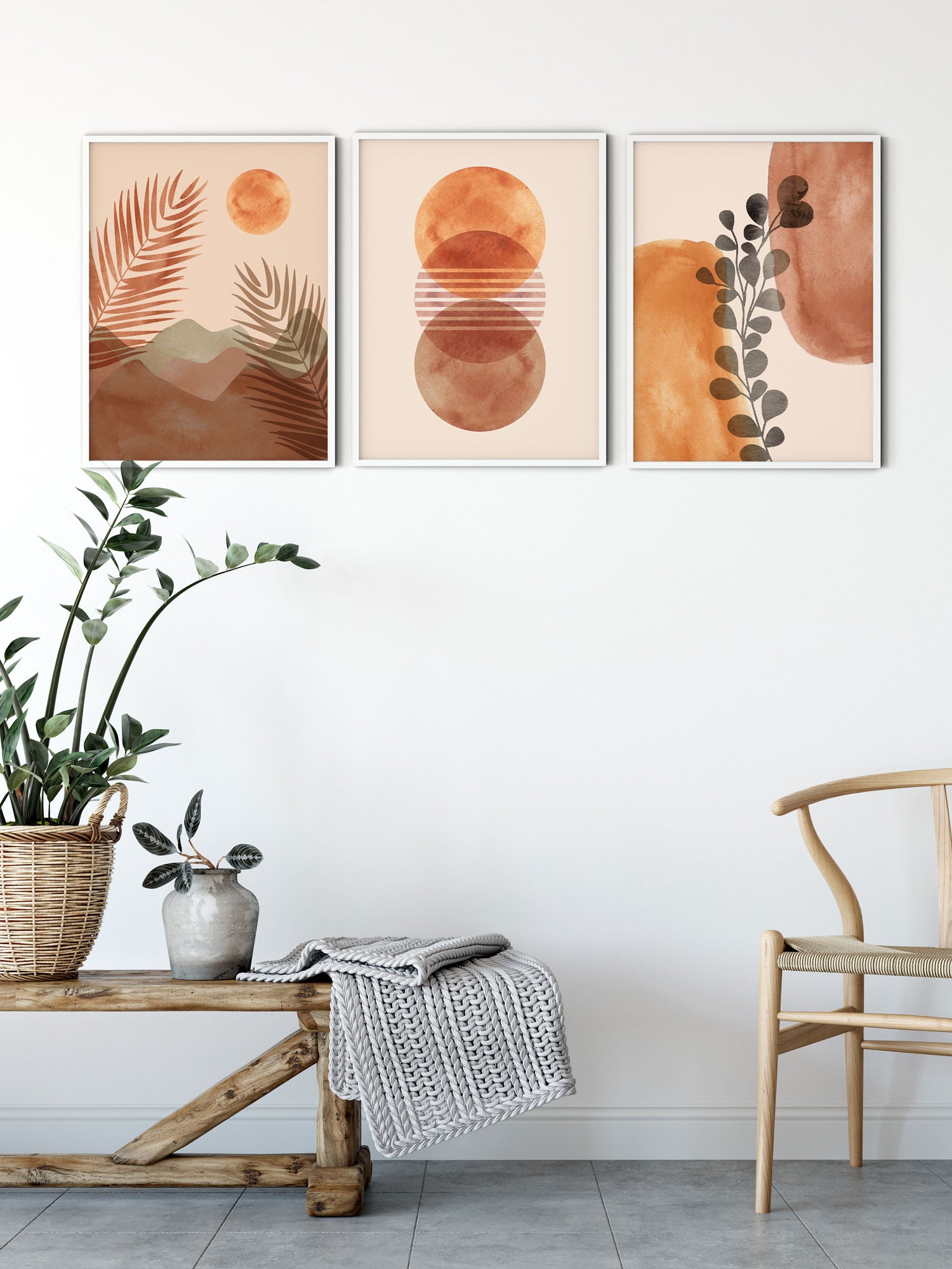 Sun Desert Wall Art Print