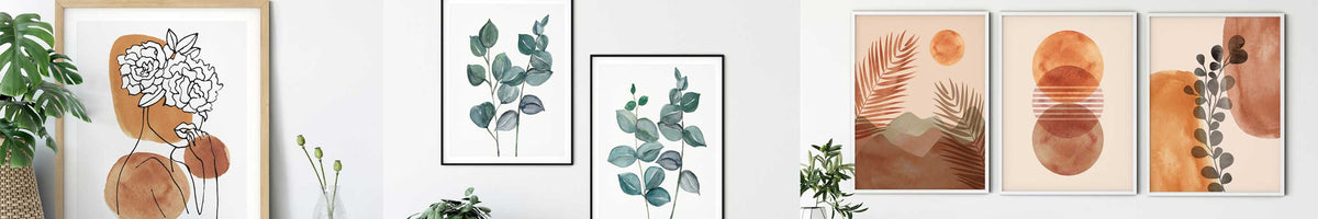 Boho wall art prints 