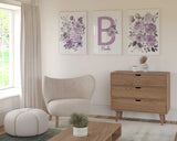 Baby girl nursery name purple