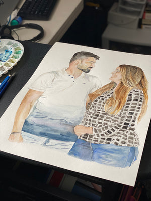 CUSTOM WATERCOLOR PET PORTRAITS & ANIMAL ARTWORK COMMISSIONS