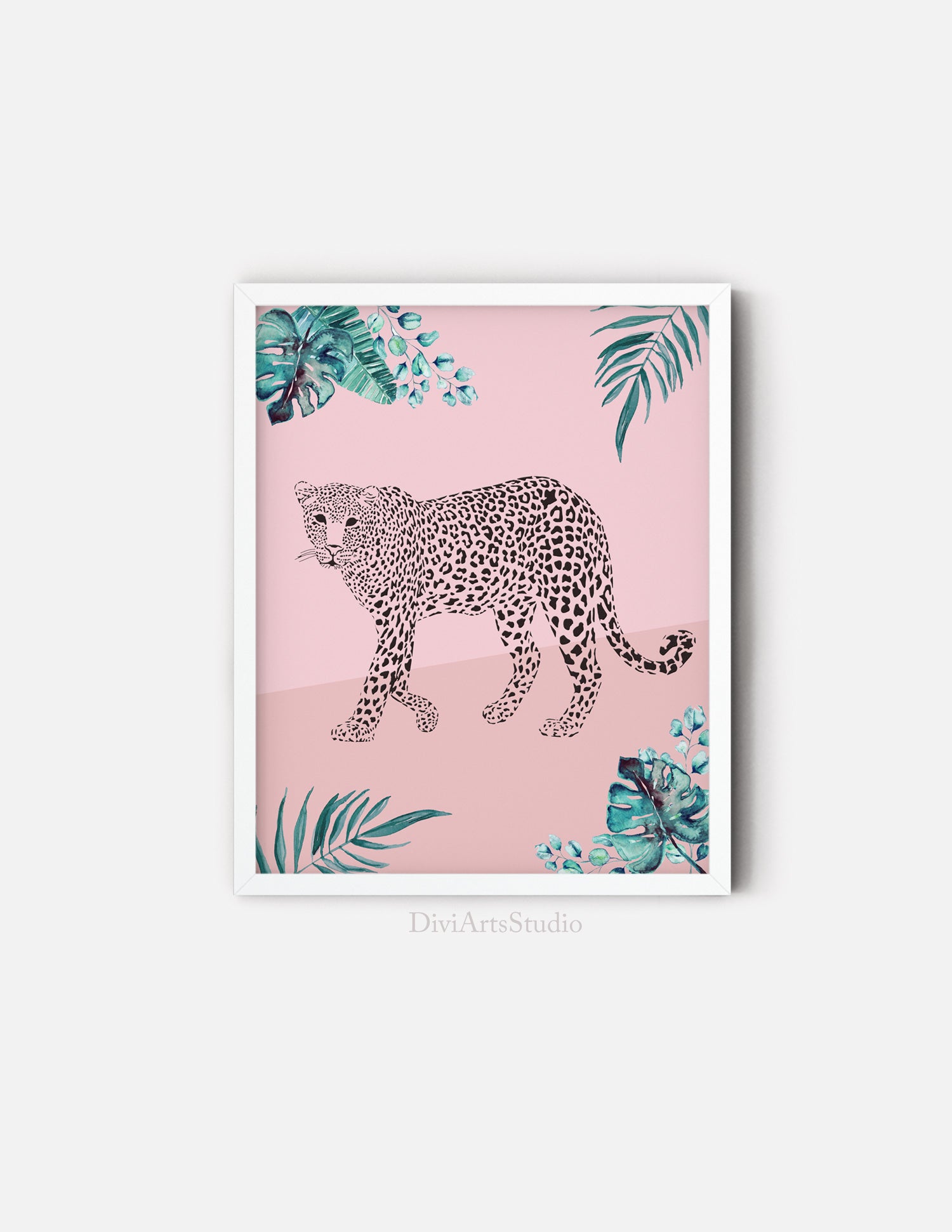 Cheetah wall art print