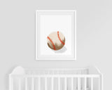 Baseball Nursery Print Set, Baseball printable art, Sport art prints, Bat mitten ball, Baby Boy Room Decor, Boy Name wall art