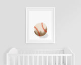 Baseball print set, Baseball Nursery printable art, Baseball posters, Sport art prints, Bat mitten ball, Printable wall art